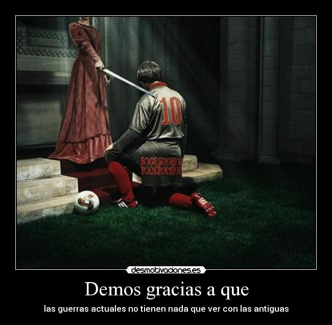 Demos gracias a que -