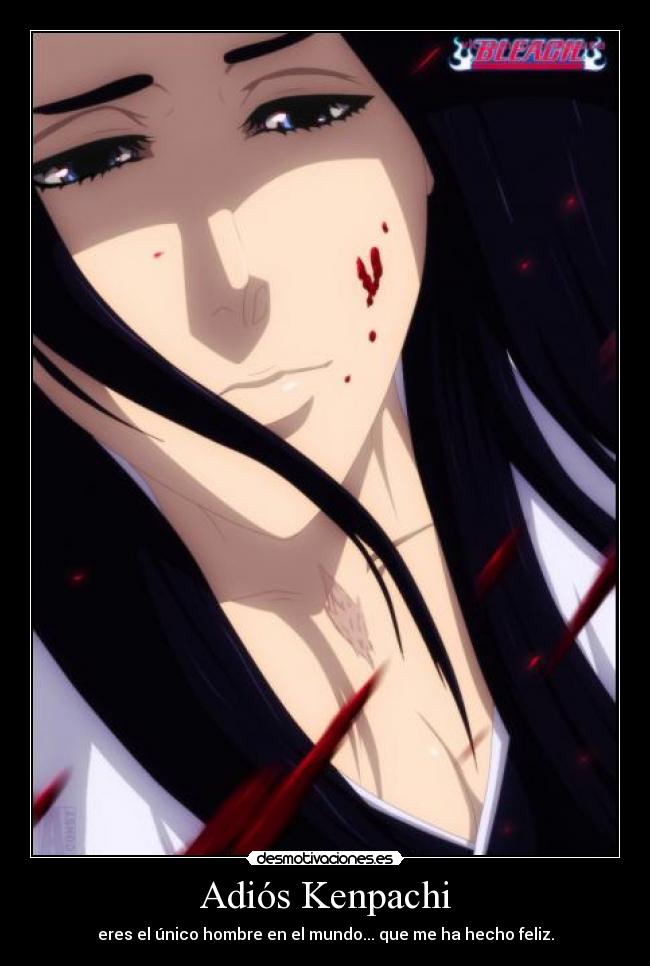 carteles kenpachi zaraki unohana retsu yachiru bleach manga anime desmotivaciones