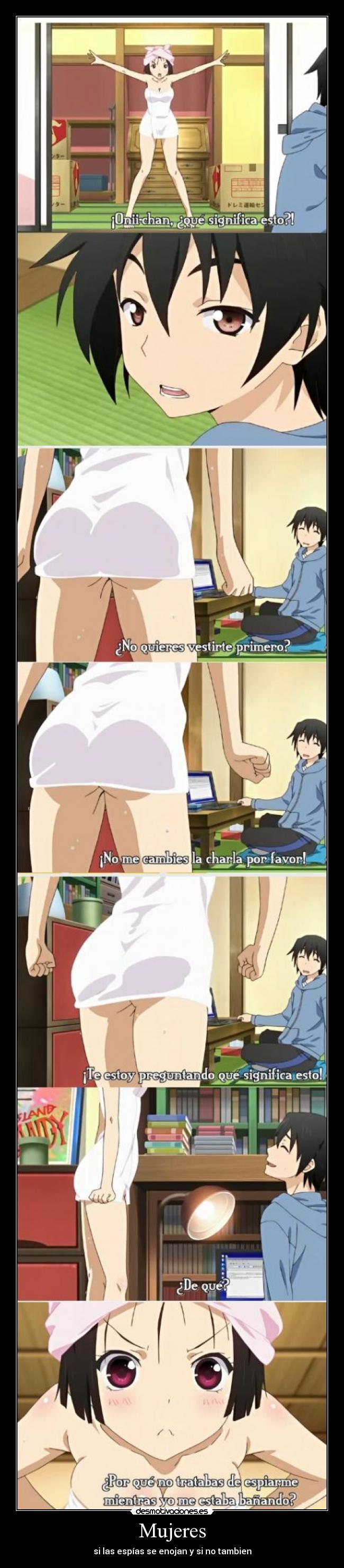 Mujeres - si las espías se enojan y si no tambien