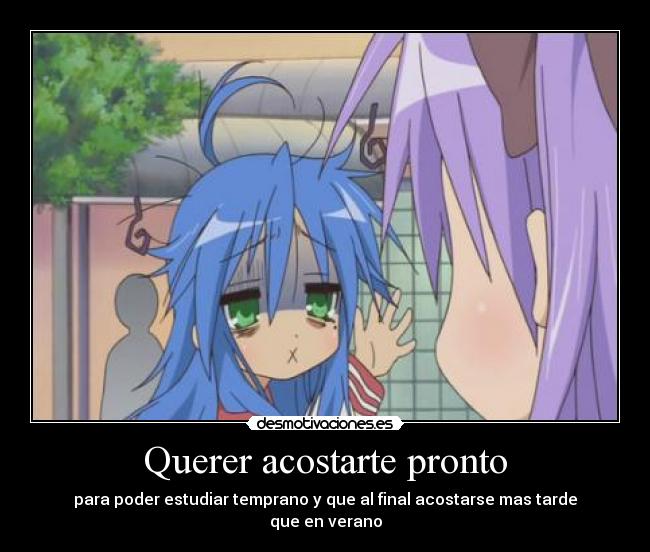 carteles dub the unforgiven ewe lucky star konata pelos loca desmotivaciones