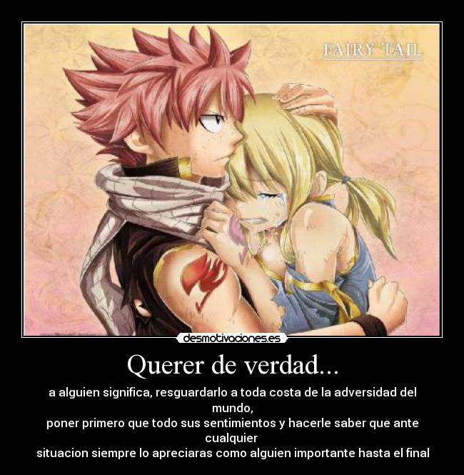 Querer de verdad... - 