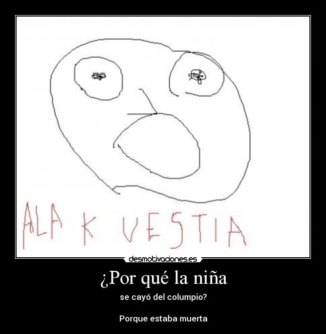 ¿Por qué la niña -