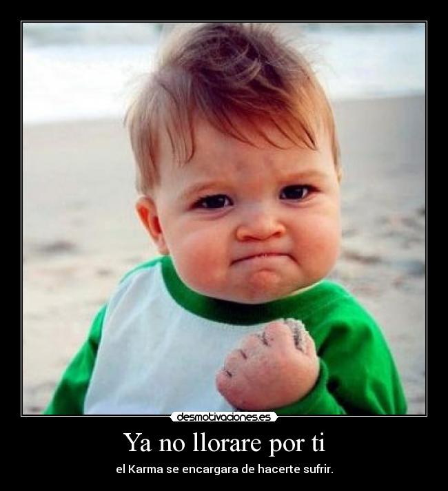 Ya no llorare por ti -