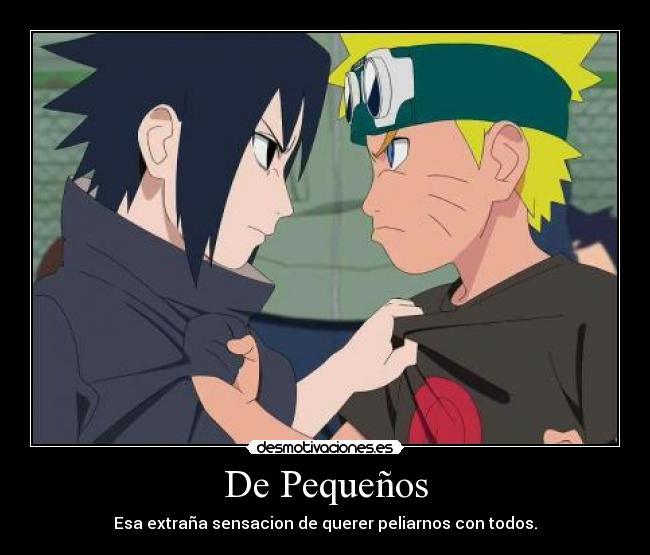 De Pequeños - Esa extraña sensacion de querer peliarnos con todos.