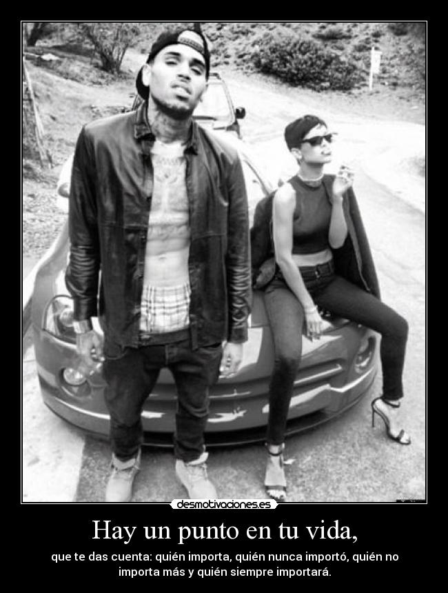 Hay un punto en tu vida, - 