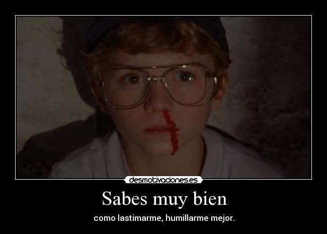 Sabes muy bien - 