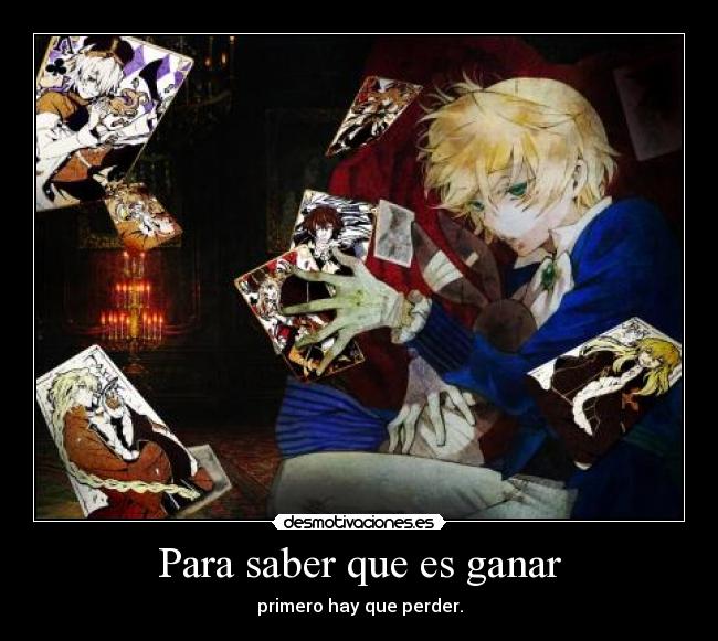 carteles anime pandora hearts desmotivaciones