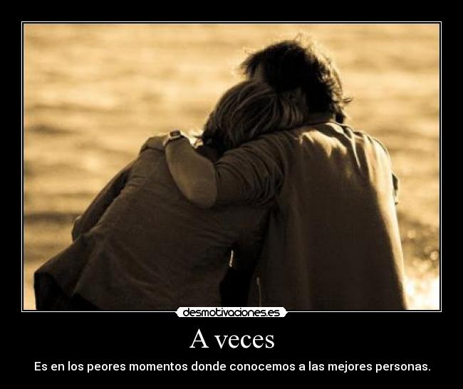 A veces -