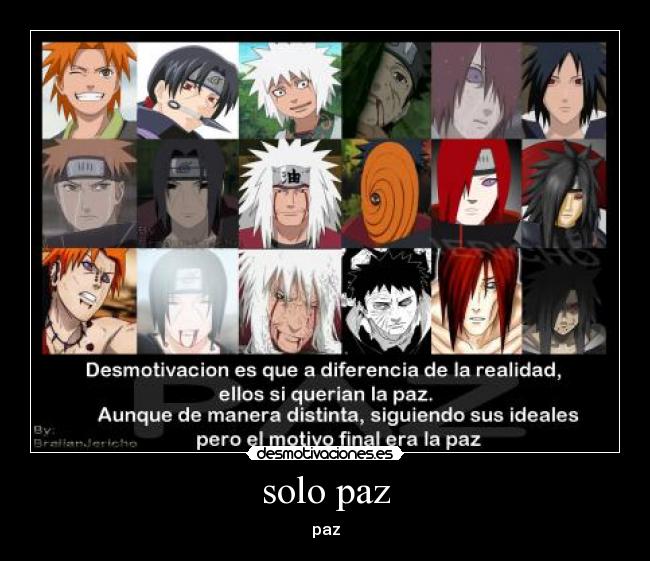 solo paz - paz