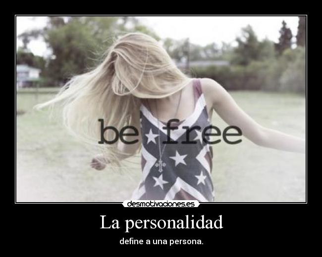 La personalidad - 