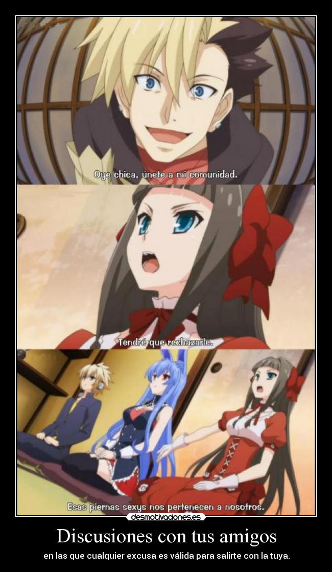 carteles amigos harukaze mondaiji tachi isekai kara kuru sou desu gotian anime raptorhunters desmotivaciones