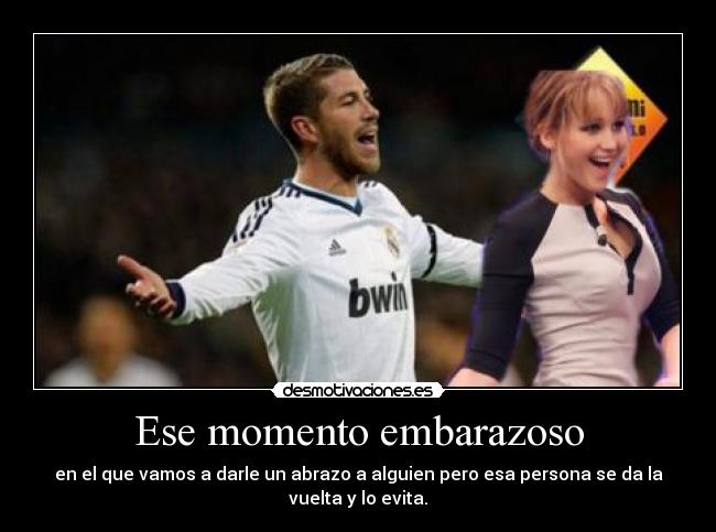 Ese momento embarazoso -