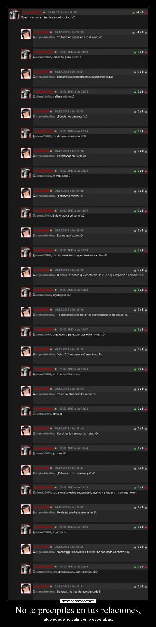 carteles angelofdestiny dado planton estoy depre desmotivaciones