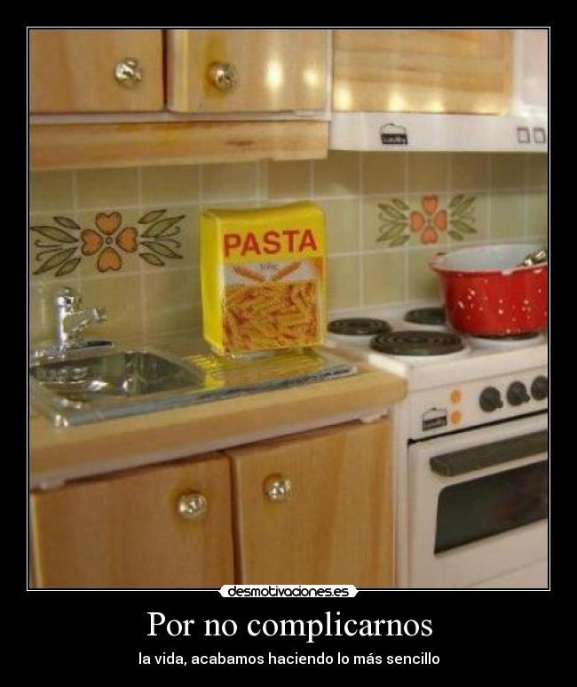 carteles pasta desmotivaciones