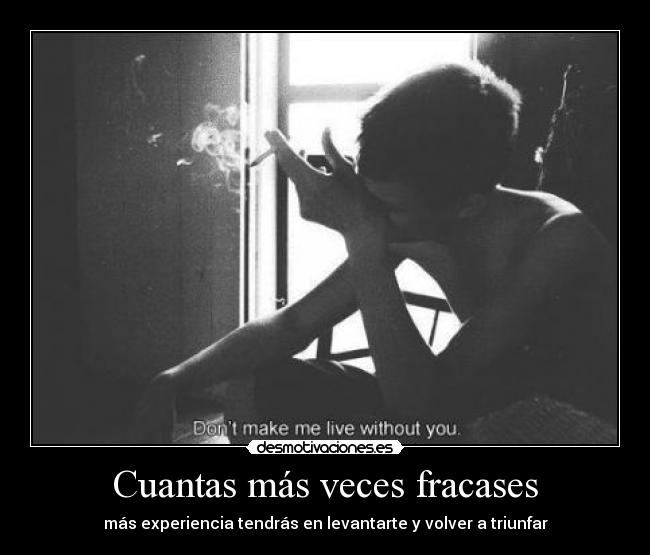 Cuantas más veces fracases - 