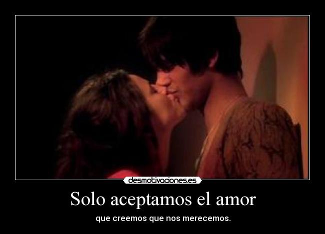 Solo aceptamos el amor - 