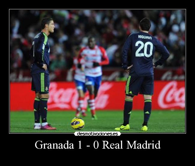 Granada 1 - 0 Real Madrid -