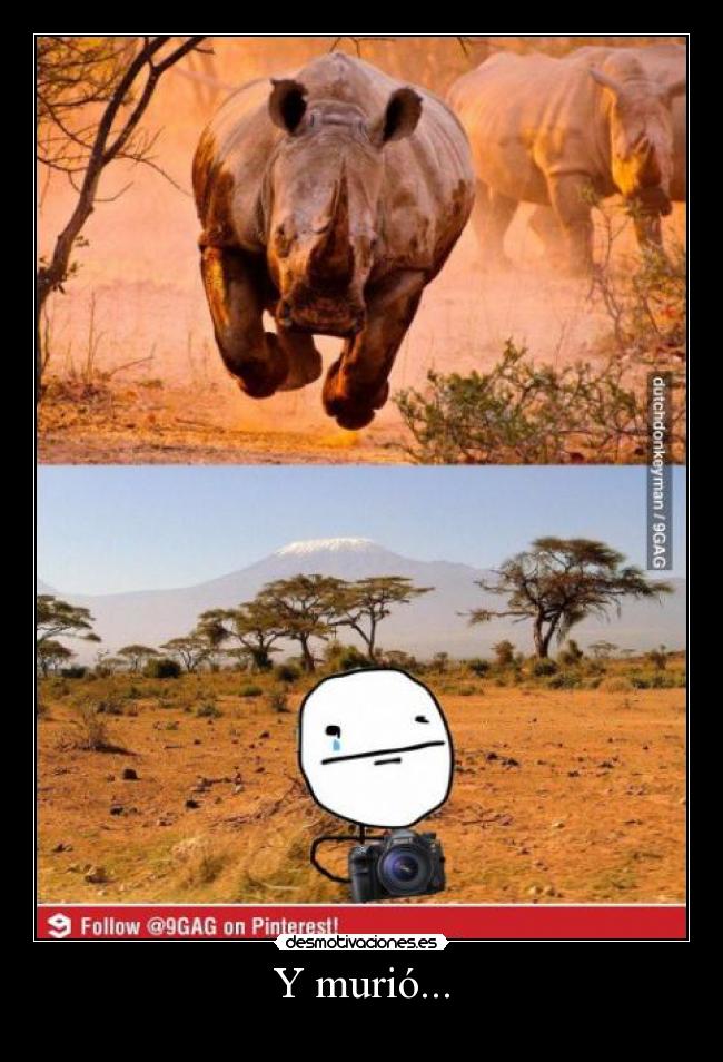 Y murió... -