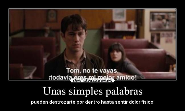 Unas simples palabras - 