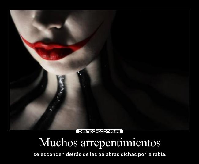 Muchos arrepentimientos - 