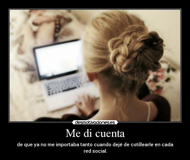 Me di cuenta - 
