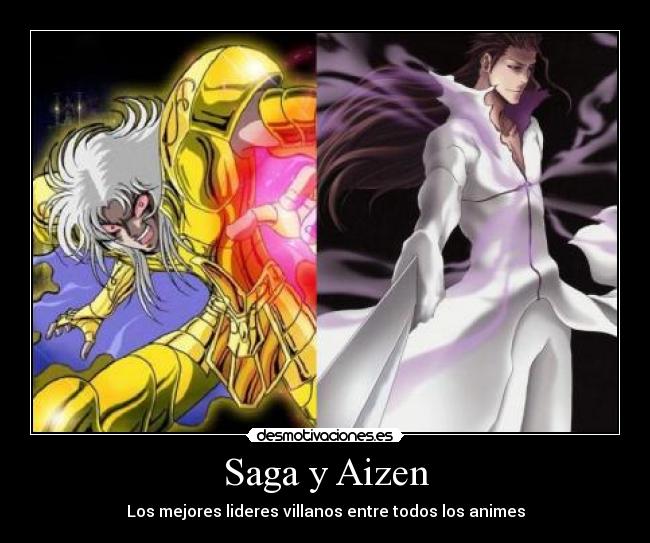 Saga y Aizen -