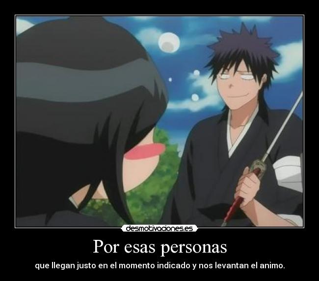 Por esas personas -