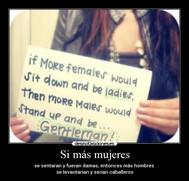 Si más mujeres -