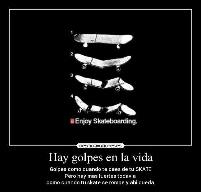 Hay golpes en la vida -