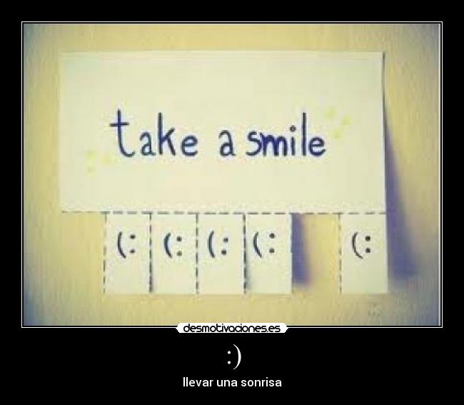 carteles smile desmotivaciones