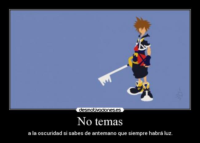 carteles ferdo sora kingdom hearts desmotivaciones