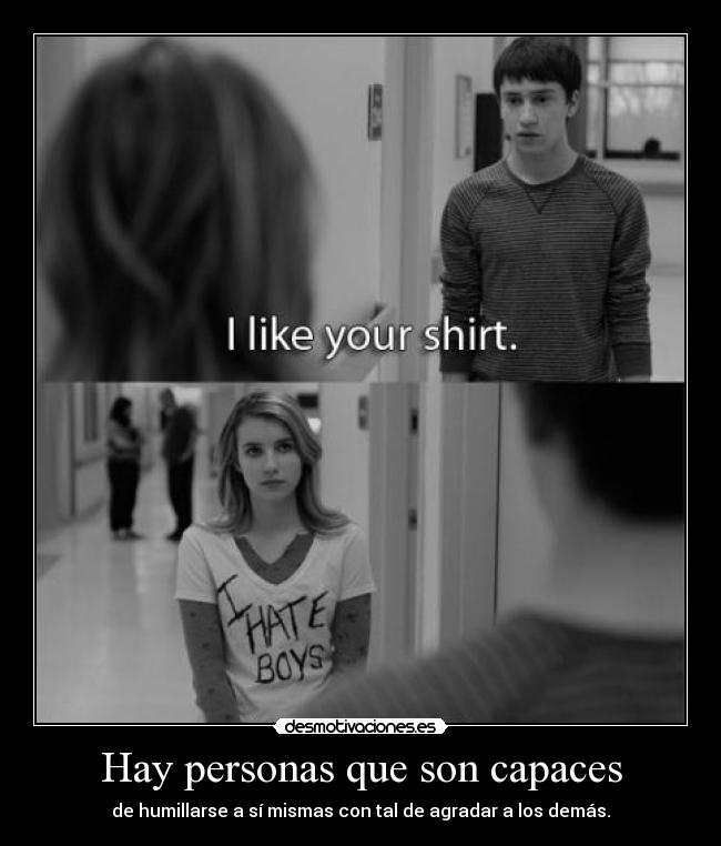 Hay personas que son capaces - 