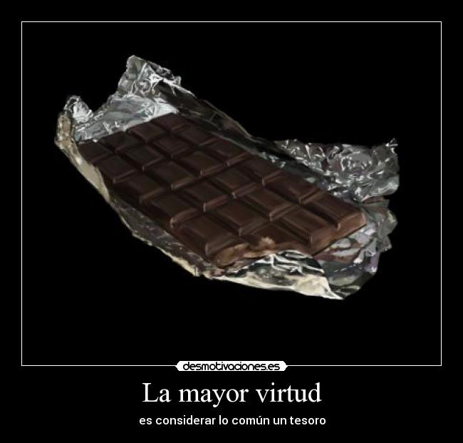 La mayor virtud - 
