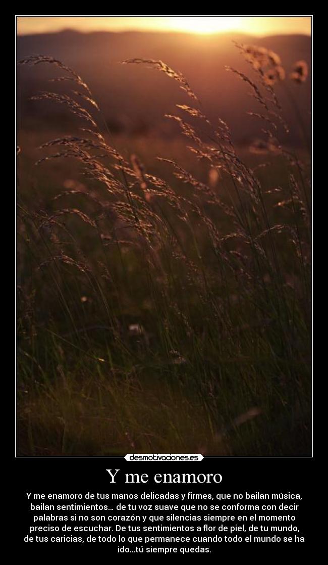 Y me enamoro - 