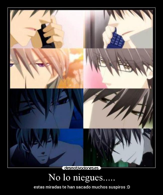 No lo niegues..... -