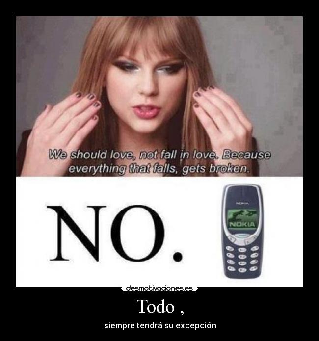 carteles taylorswift olakase nokia desmotivaciones