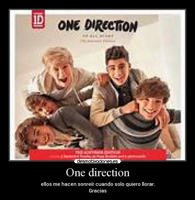 One direction -