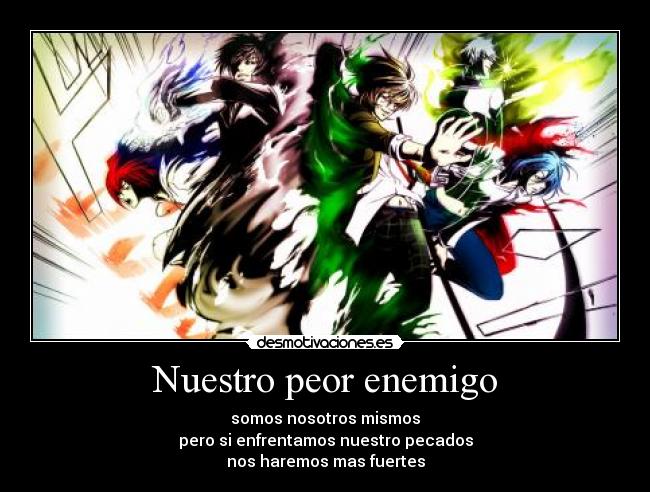 carteles enemigo code breaker anime otaku desmotivaciones