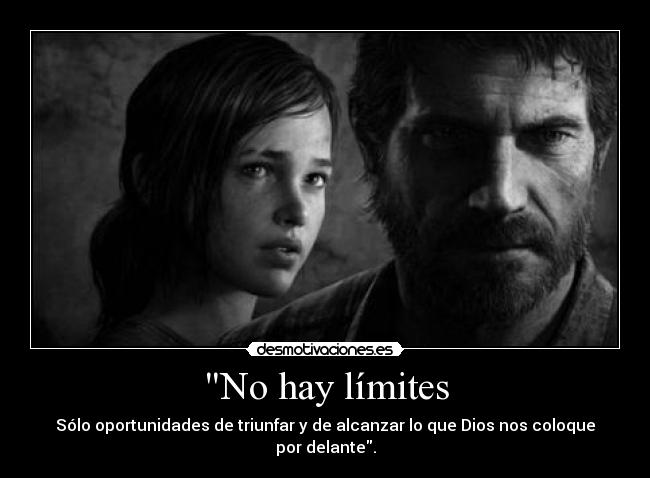 No hay límites - Sólo oportunidades de triunfar y de alcanzar lo que Dios nos coloque por delante.