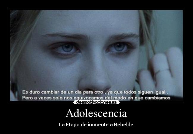 Adolescencia -