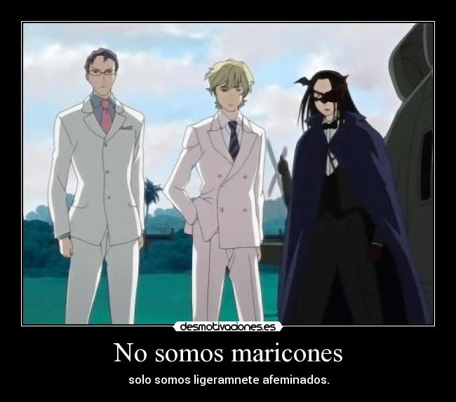 carteles menudo trio nenas harukaze anime blood caballeros kiropteros desmotivaciones