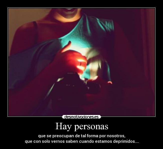Hay personas -