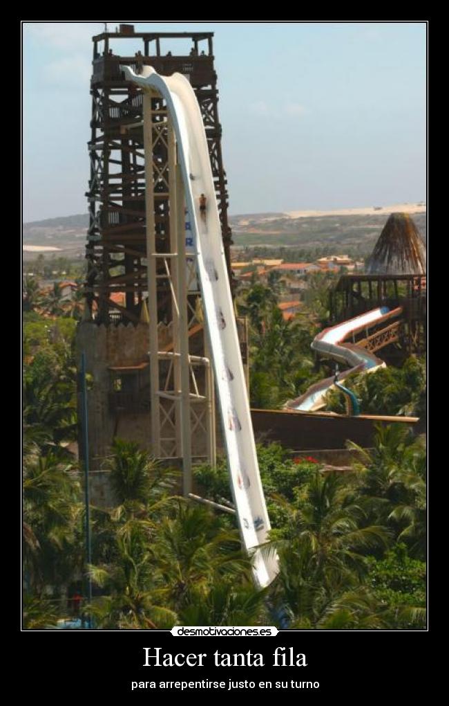 Hacer tanta fila - 