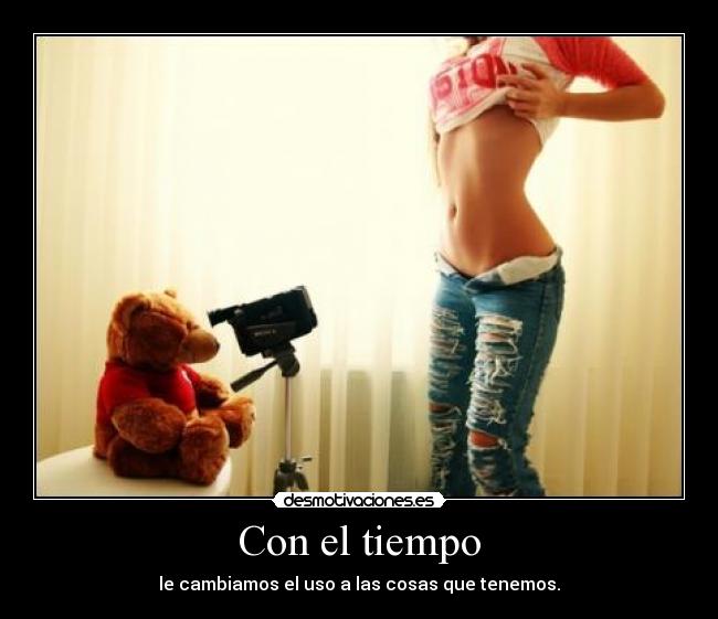 Con el tiempo -
