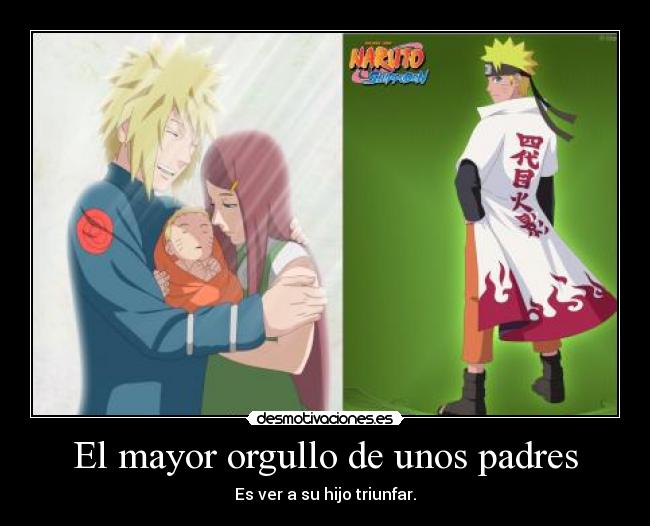 El mayor orgullo de unos padres -