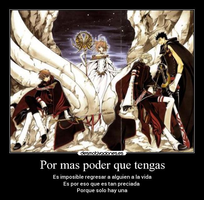 Por mas poder que tengas -