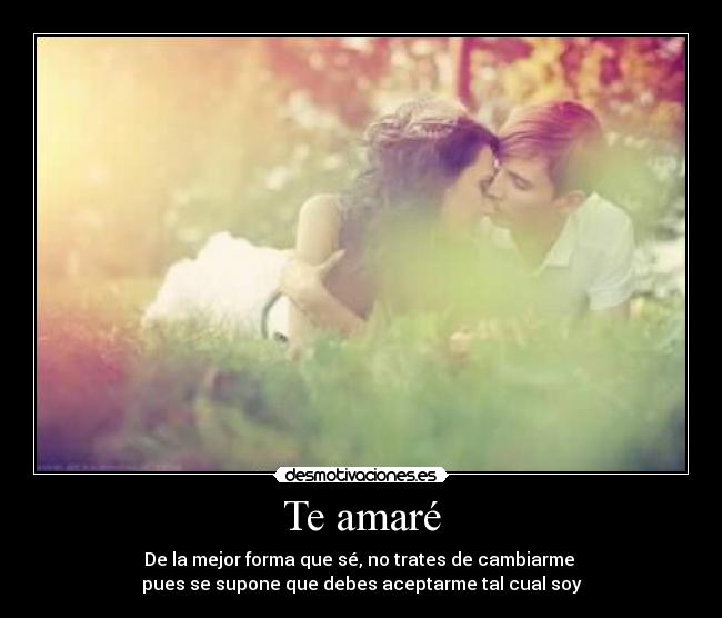 Te amaré -