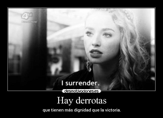 Hay derrotas - 
