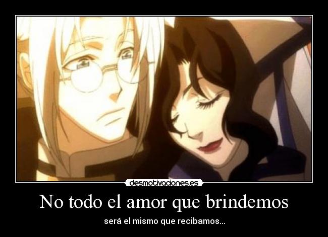 No todo el amor que brindemos -