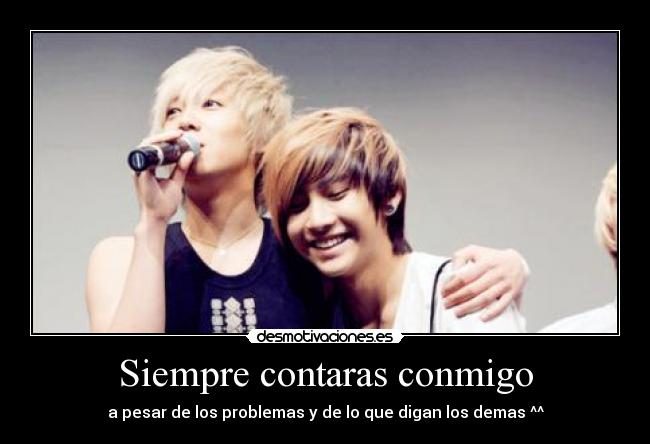 Siempre contaras conmigo -